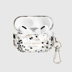 Alternative view of kate spade new york Multi Floral Black and White - AirPods Pro 1 & 2