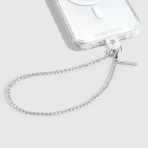 Dainty Silver Chain Phone Charm
