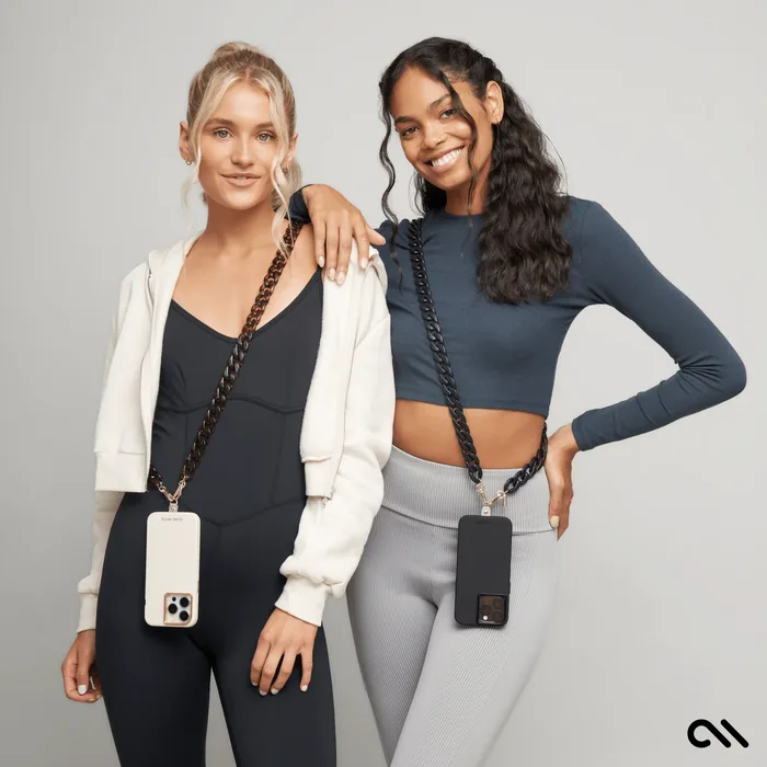 Black Chain Phone Crossbody - Image 2