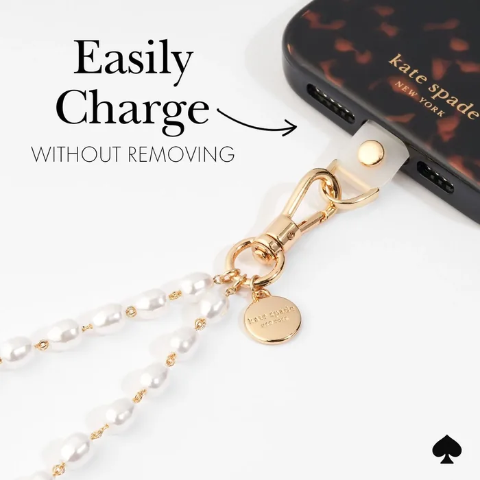 kate spade new york Sea Pearl Phone Charm - Image 4