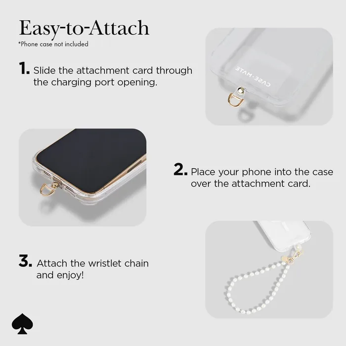 kate spade new york Sea Pearl Phone Charm - Image 7