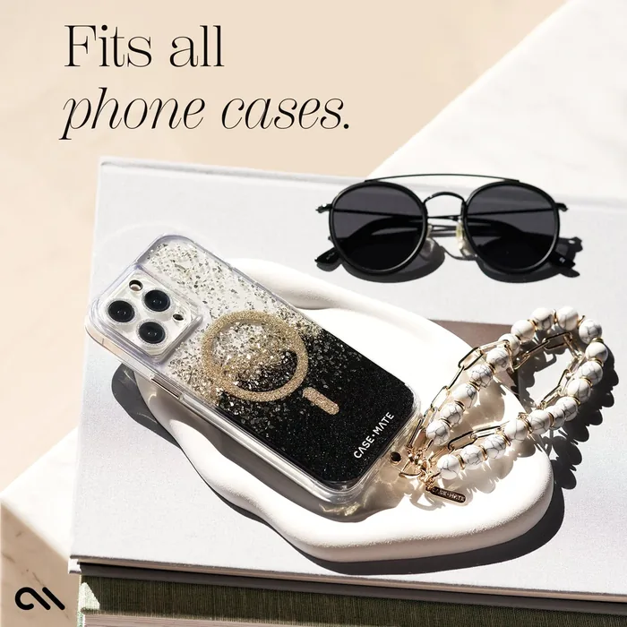 White Marble Phone Charm - Image 5