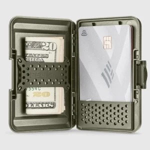 Alternative view of Pelican Protector OD Green MagSafe Wallet