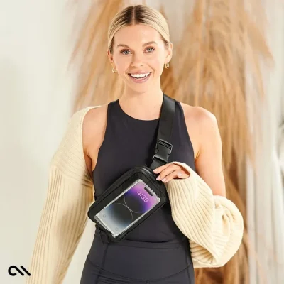Phone Belt Bag (Black)