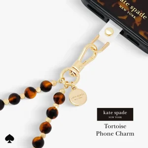 Alternative view of kate spade new york Tortoise Phone Charm
