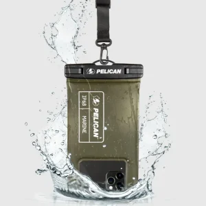 Alternative view of Pelican Marine Waterproof Floating Pouch (Olive Green) - Phone Pouch