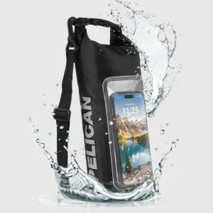 Alternative view of Pelican Marine Waterproof 2L Dry Bag (Stealth Black) - Phone Pouch