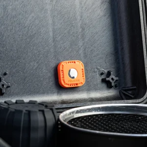 Alternative view of Pelican Protector AirTag Sticker Mount 4 Pack (Orange) - AirTag Case