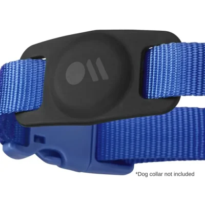 AirTag Case for Dog Collars 2 Pack (Black) - AirTag Case