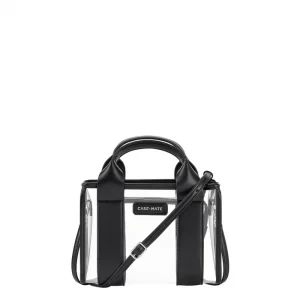 Clear Stadium Bag #color_midnight_black