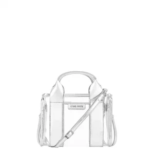 Clear Stadium Bag #color_silver chrome