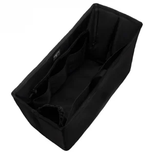 A top view of the tote organizer #color_midnight black