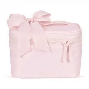 Train Case Ballet Pink Bow