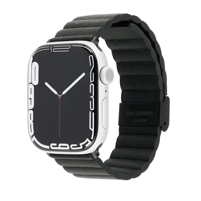 Signature Ridge Band (Black) - Apple Watch 42-49mm