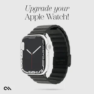 Alternative view of Signature Ridge Band (Black) - Apple Watch 42-49mm