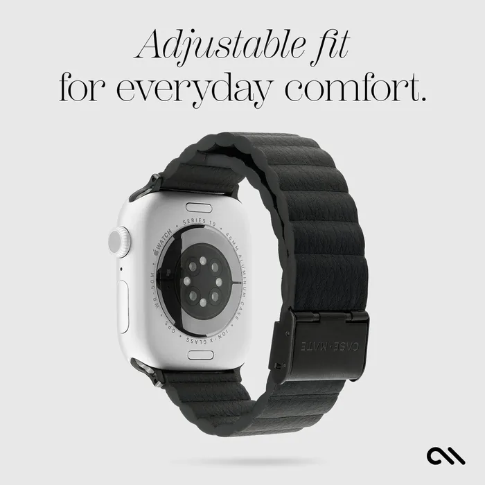 Signature Ridge Band (Black) - Apple Watch 42-49mm - Image 3