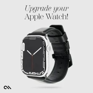 Alternative view of Signature Leather Band (Black) - Apple Watch 42-49mm
