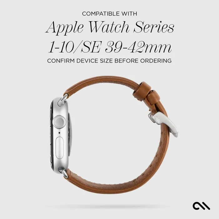 Signature Leather Band (Cognac) - Apple Watch 39-42mm - Image 6