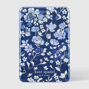 Alternative view of kate spade new york Flowerbed Blue MagSafe Portable Charger