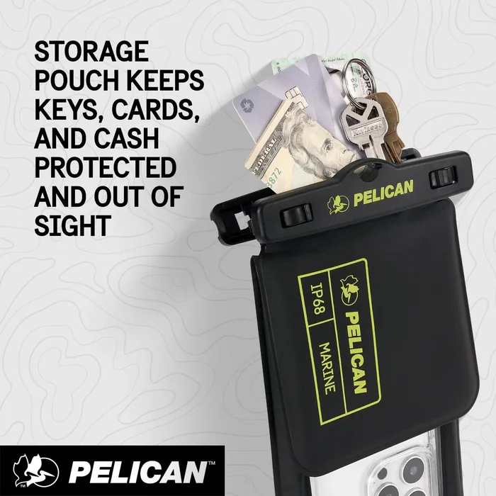 Pelican Marine Waterproof Floating Phone Pouch with Storage Pocket - Image 2