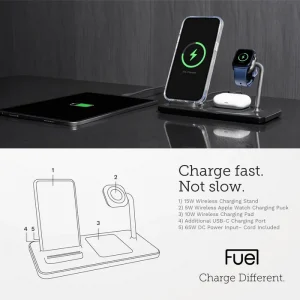 Alternative view of FUEL Power Station - Wireless Charger