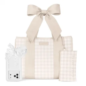 The Essential Jelly Bundle - Latte Gingham