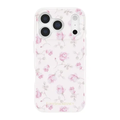 Case-Mate x LoveShackFancy Ribbon Rosa Flora MagSafe - iPhone 17 Pro