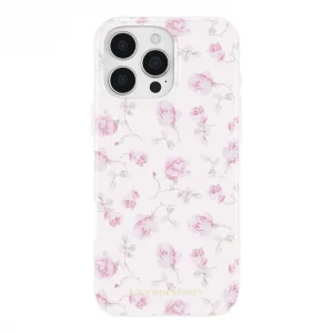 Case-Mate x LoveShackFancy Ribbon Rosa Flora MagSafe - iPhone 16 Pro Max