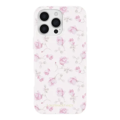 Case-Mate x LoveShackFancy Ribbon Rosa Flora MagSafe - iPhone 16 Pro Max