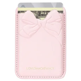 Case-Mate x LoveShackFancy Adhesive Bow Wallet
