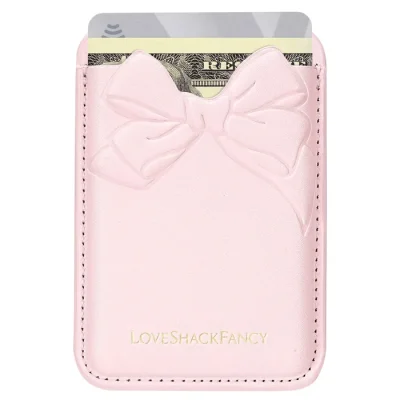 Case-Mate x LoveShackFancy Adhesive Bow Wallet