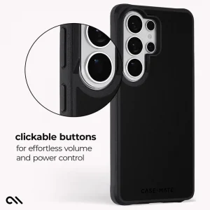clickable buttons for effortless volume and power control