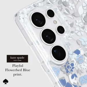 Playful flowerbed blue print