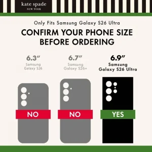 Only fits samsung galaxy S26 ultra, confirm your phone size before ordering, 6.9