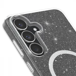 Samsung Galaxy S25 FE Case-Mate Twinkle - Twilight Silver with Magnet