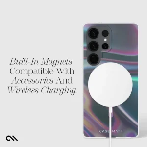 BUILT IN MAGNETS COMPATIBLE WITH ACCESSORIES AND WIRELESS CHARGING