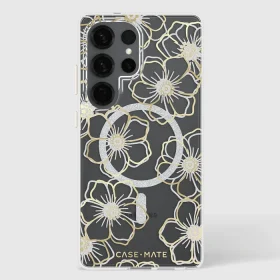 Floral Gems with Magnet- Galaxy S25 Ultra