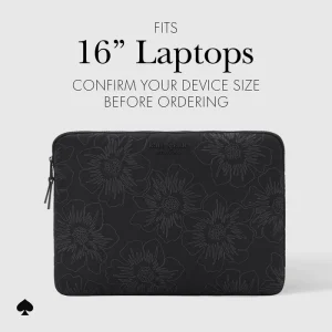Alternative view of kate spade new york Reverse Hollyhock Puffer Sleeve - Laptop Sleeve 16"
