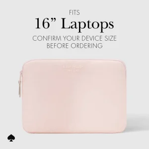 Alternative view of kate spade new york Chalk Pink Puffer Sleeve - Laptop Sleeve 16"