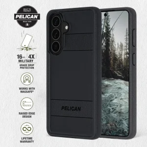 Alternative view of Pelican Protector Black with Magnet - Galaxy S26+
