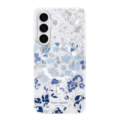 kate spade new york Flowerbed Blue with Magnet - Galaxy S26