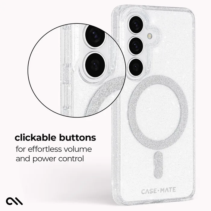 Sheer Twinkle Silver with Magnet - Galaxy S26 - Image 6