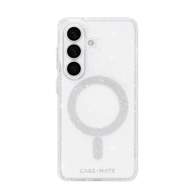 Sheer Twinkle Silver with Magnet - Galaxy S26+