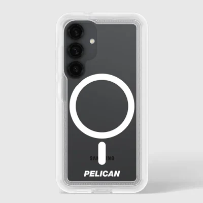 Pelican Voyager (Clear) with Magnet - Galaxy S25