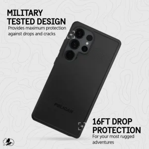 Alternative view of Pelican Protector with Magnet - Galaxy S25 Ultra