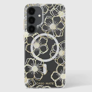 Floral Gems with Magnet- Galaxy S25+