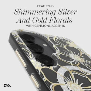 Alternative view of Floral Gems with Magnet- Galaxy S25+