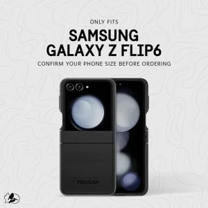 Alternative view of Pelican Protector Black - Galaxy Z Flip6