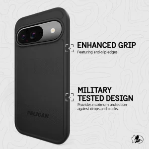 Alternative view of Pelican Protector (Black) - Pixel 9 / 9 Pro
