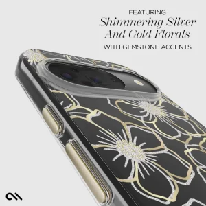 Alternative view of Floral Gems (Gold) - Pixel 9 / 9 Pro